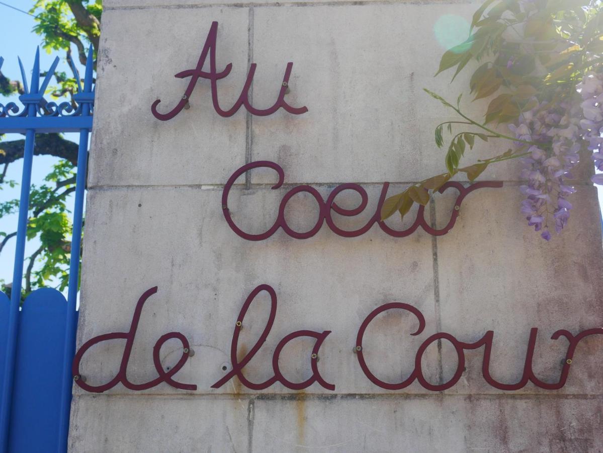 Au Coeur De La Cour Villa Saint-Georges-sur-Cher Eksteriør bilde
