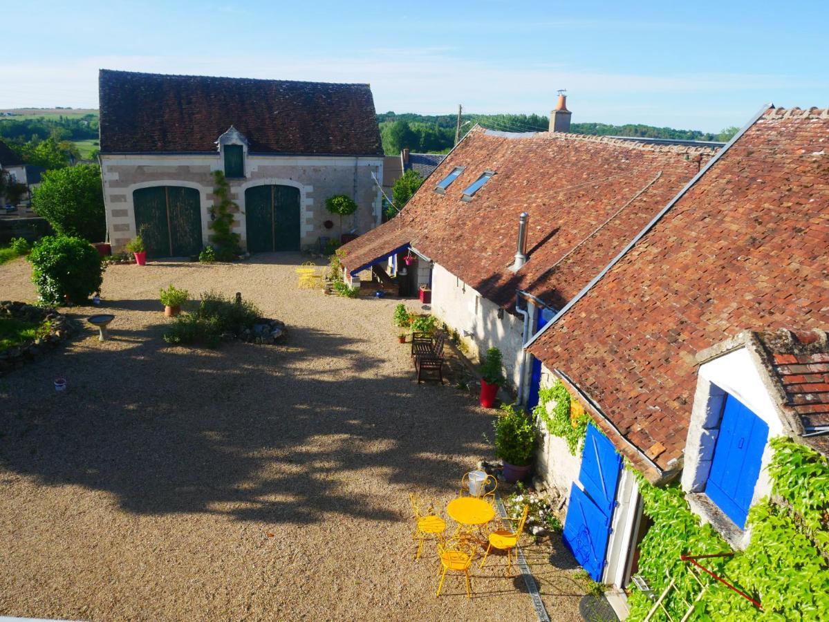 Au Coeur De La Cour Villa Saint-Georges-sur-Cher Eksteriør bilde
